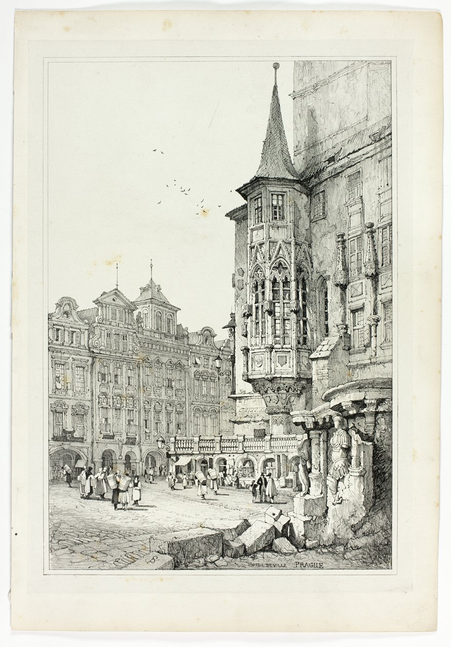 Városháza, Prága alkotó: Samuel Prout