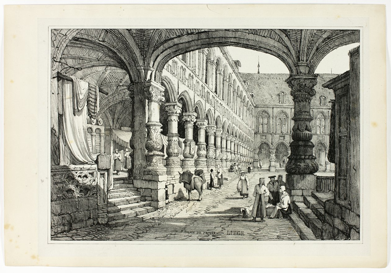 Hercegi palota, Liege alkotó: Samuel Prout