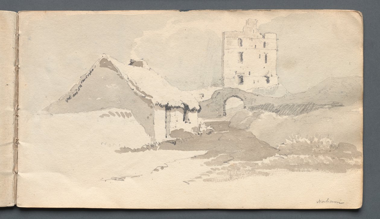 Vázlatfüzet: Norham alkotó: Samuel Prout