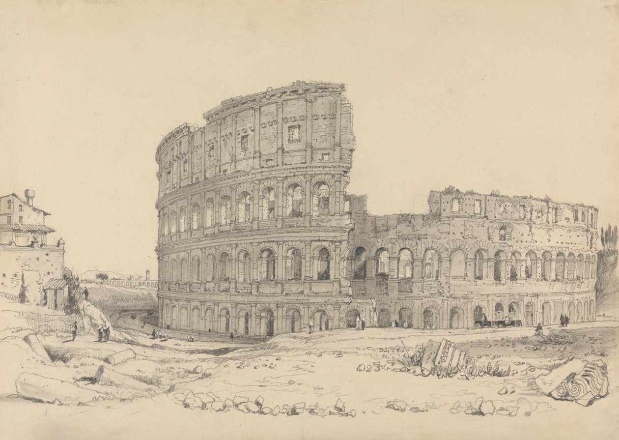 Colosseum, Róma alkotó: Samuel Prout