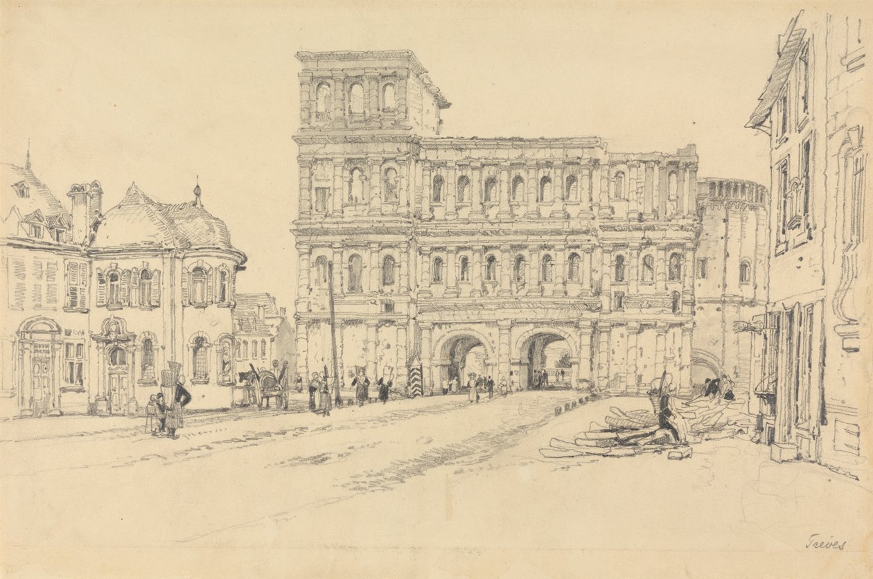A Porta Nigra, Trier alkotó: Samuel Prout