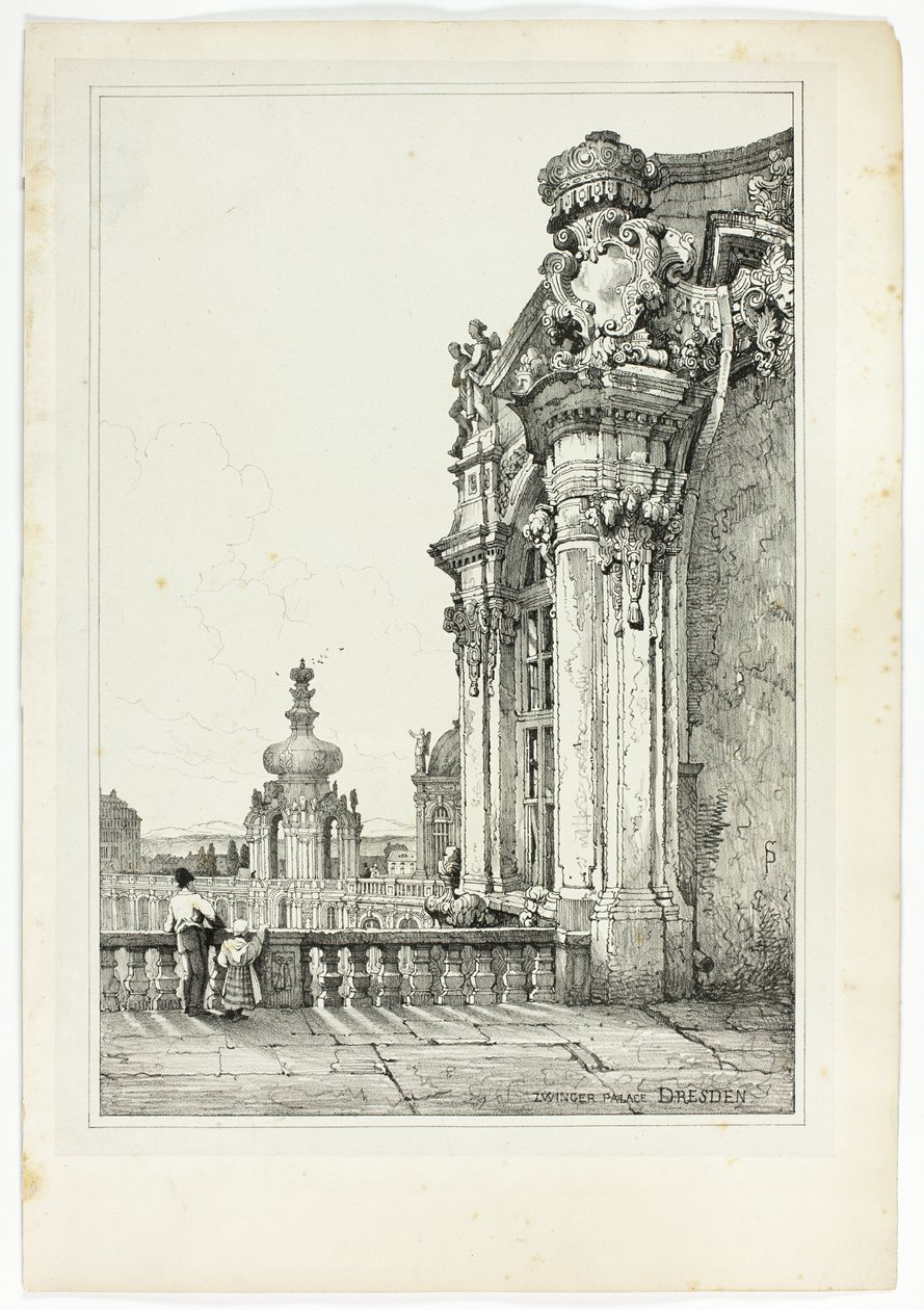 Zwinger palota, Drezda alkotó: Samuel Prout