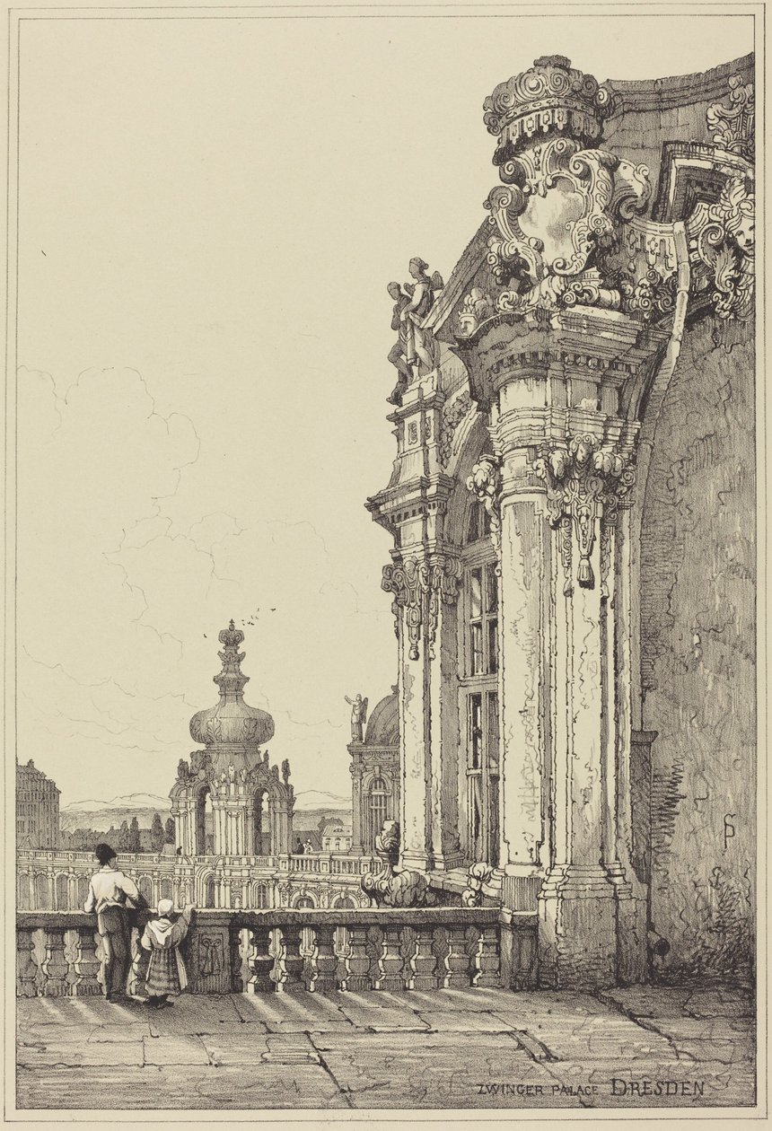 Zwinger-palota, Drezda alkotó: Samuel Prout