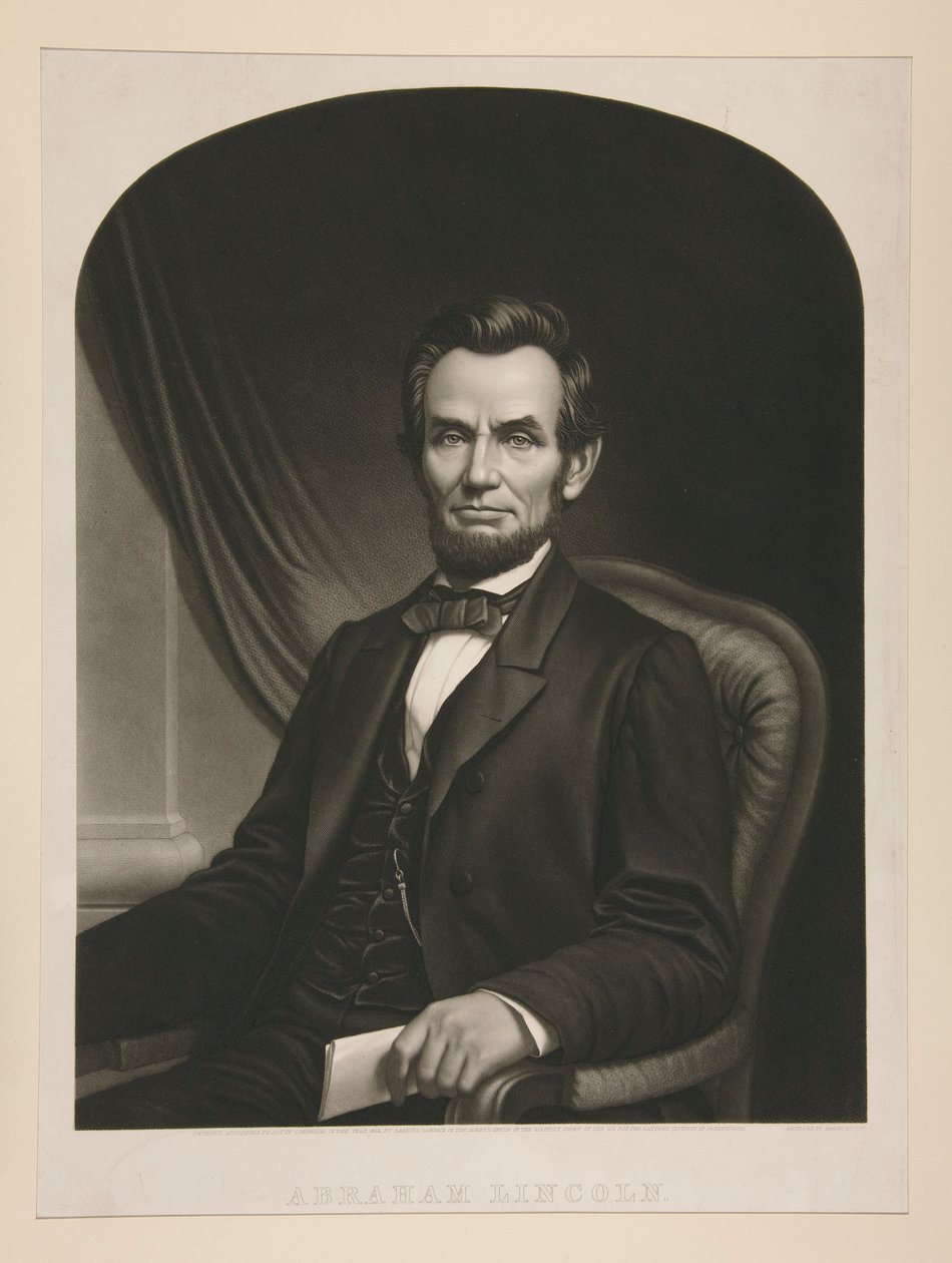 Abraham Lincoln alkotó: Samuel Sartain