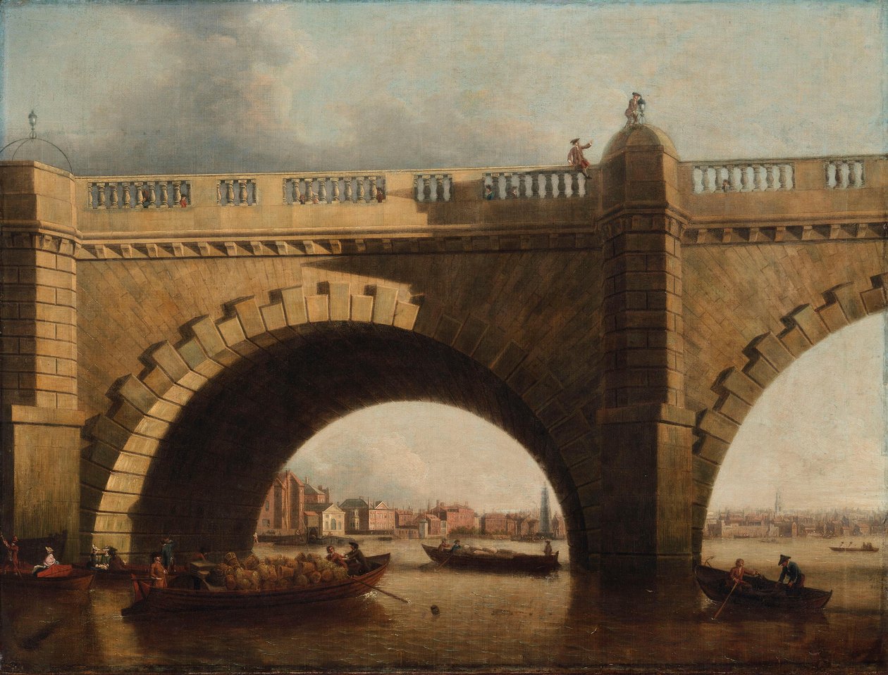 A londoni Westminster híd egyik íve alkotó: Samuel Scott