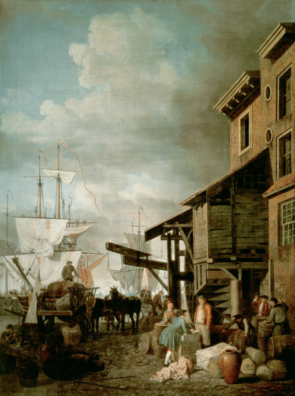 Custom House Quay alkotó: Samuel Scott
