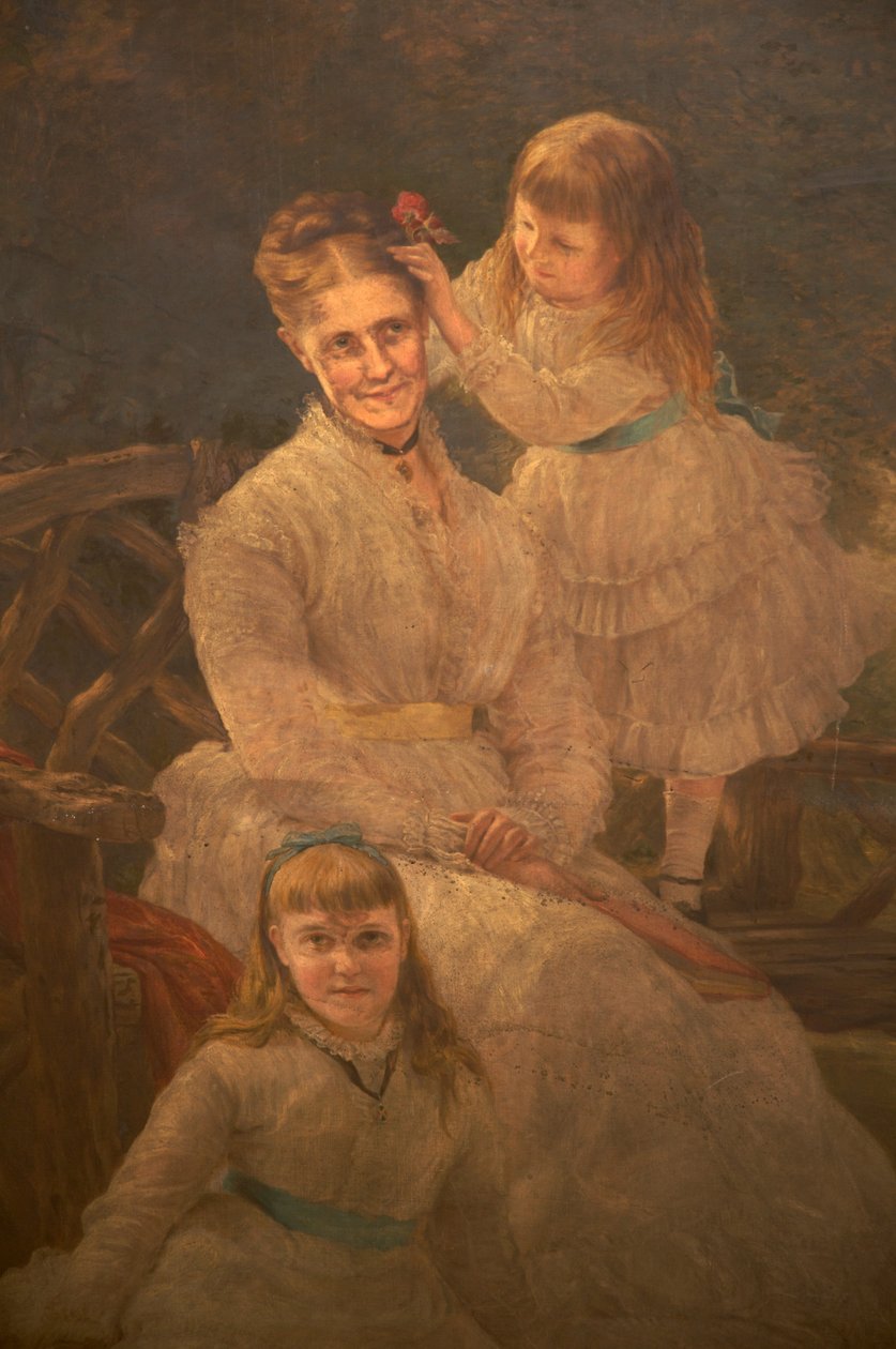 Családi csoport, 1875-95 körül alkotó: Samuel Sidley