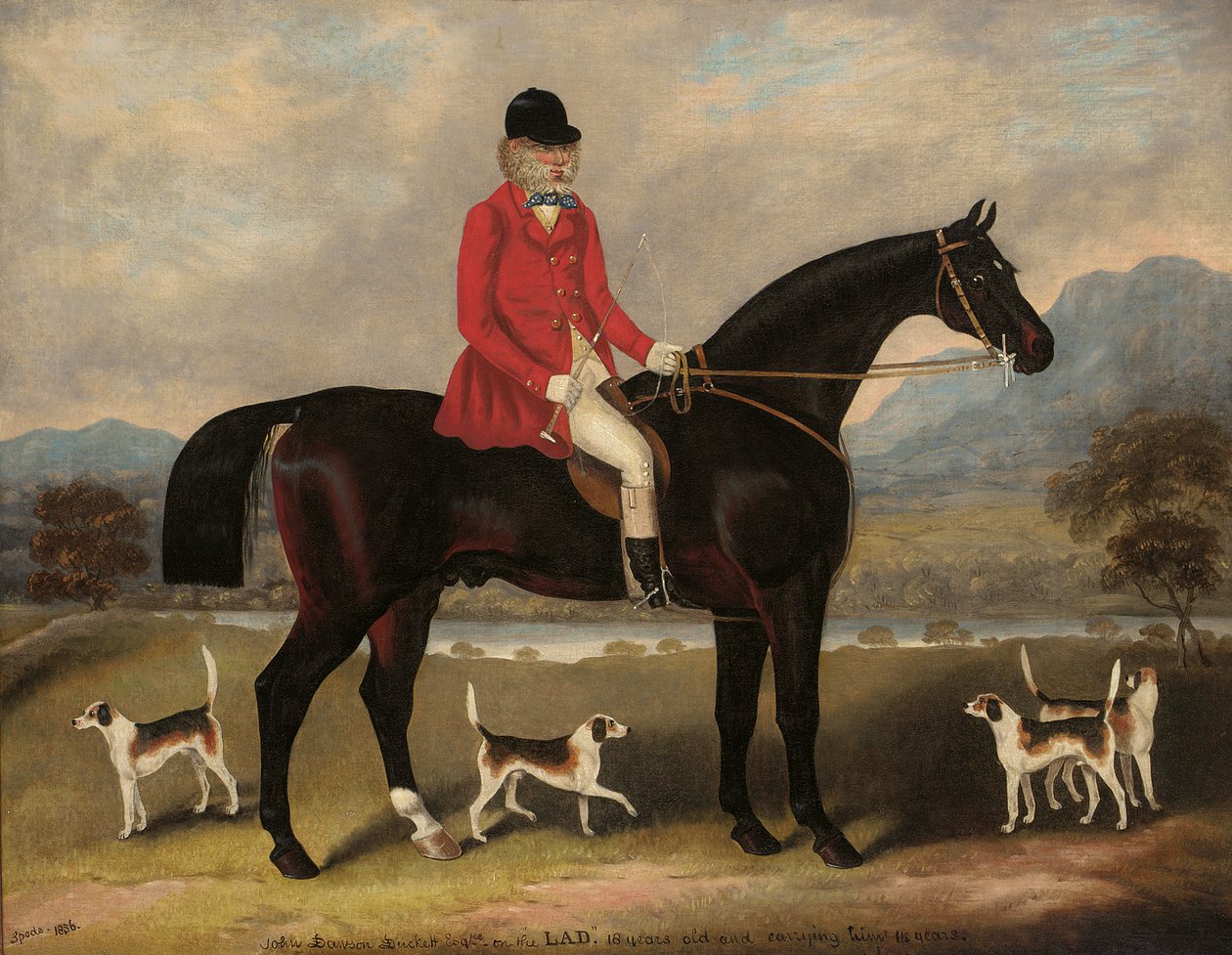 John Dawson Duckett on Lad, 1856 alkotó: Samuel Spode