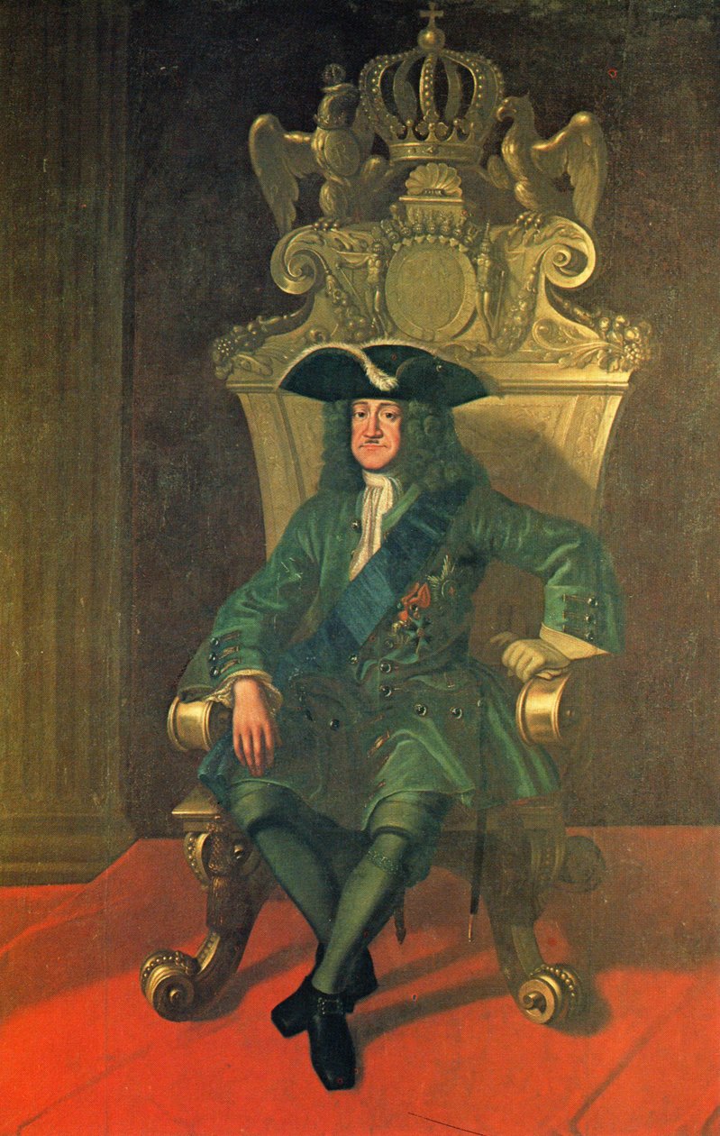 I. Frigyes porosz portréja alkotó: Samuel Theodor Gericke