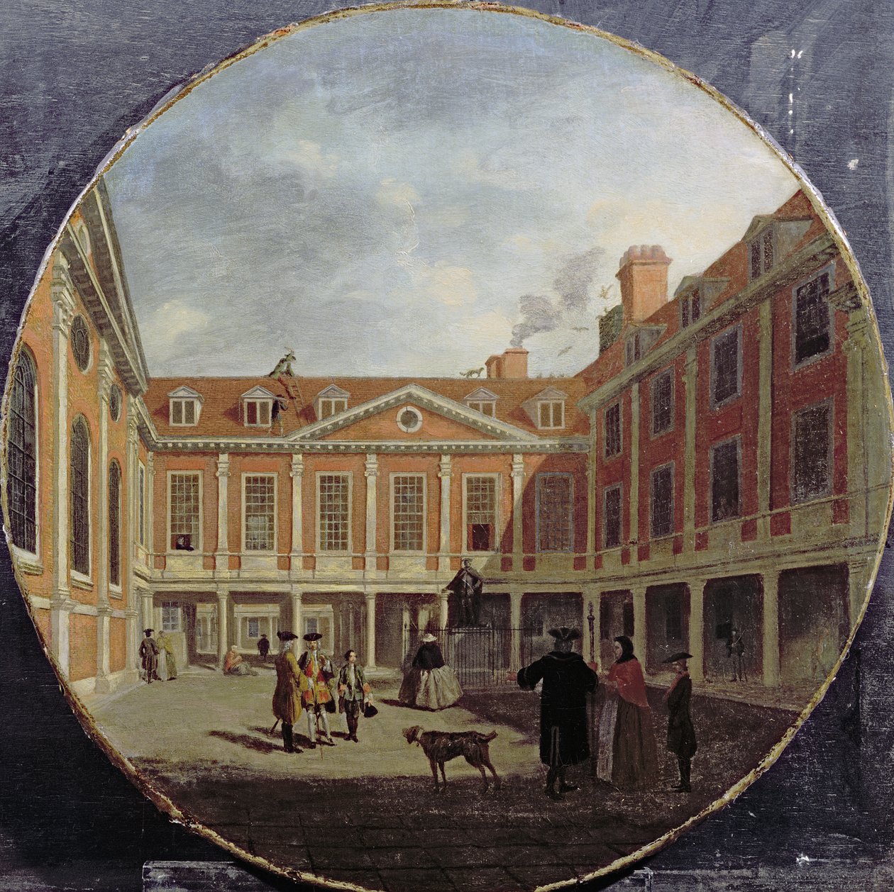Szent Tamás Kórház, 1748 körül alkotó: Samuel Wale