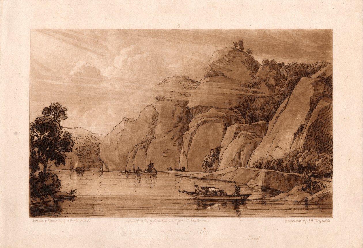 Namur és Liege között alkotó: Samuel William Reynolds
