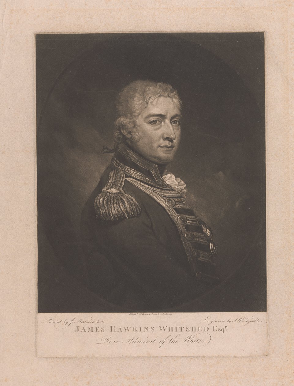 James Hawkins Whitshed Esq. alkotó: Samuel William Reynolds