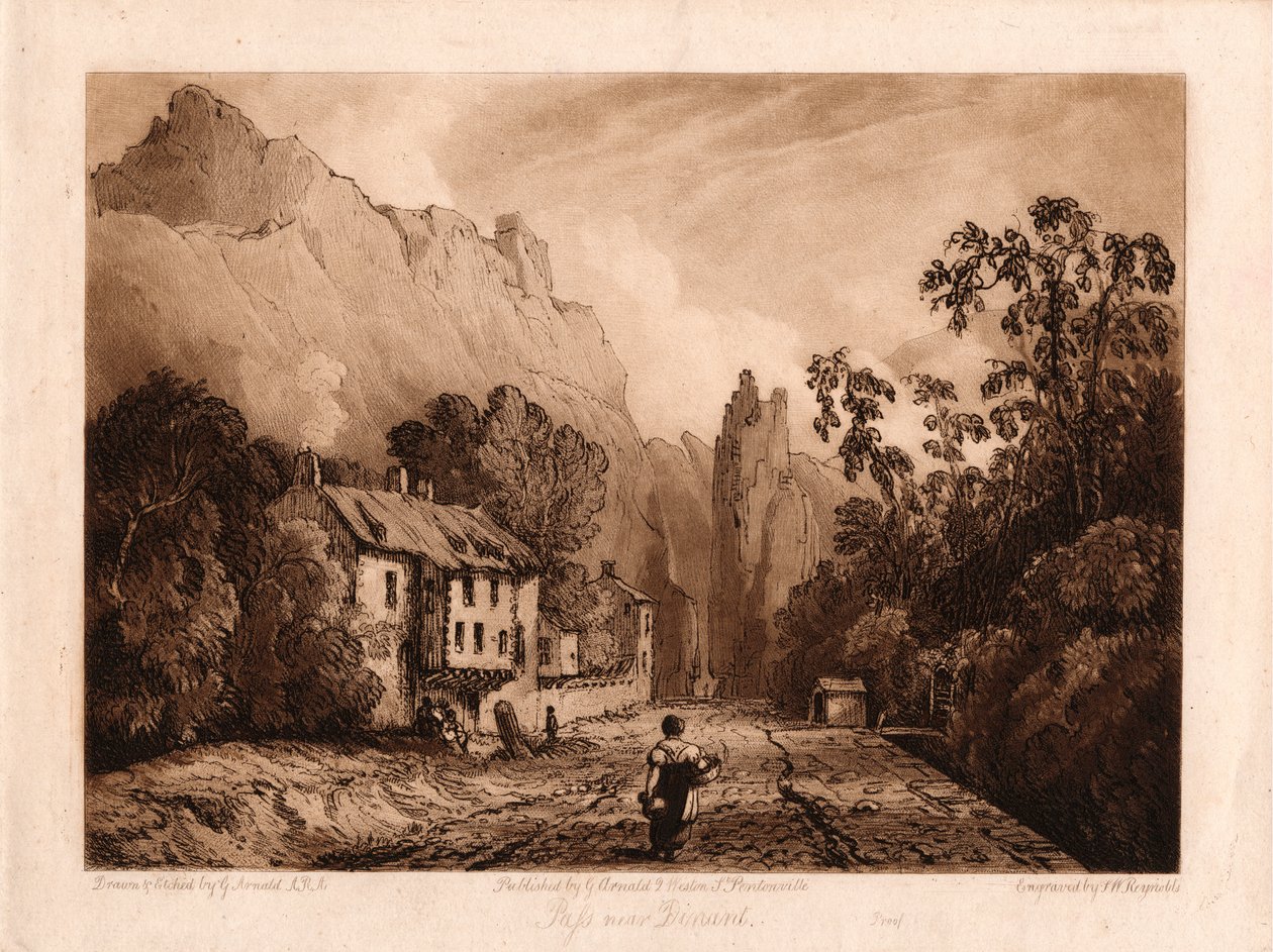 Haladjon el Dinant mellett alkotó: Samuel William Reynolds
