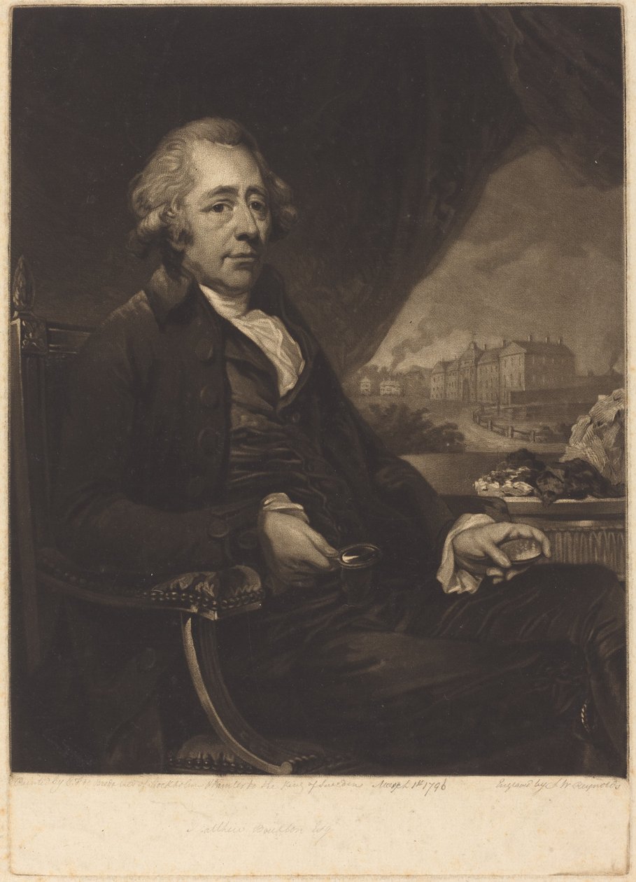 Matthew Boulton, F.R.S. alkotó: Samuel William Reynolds I