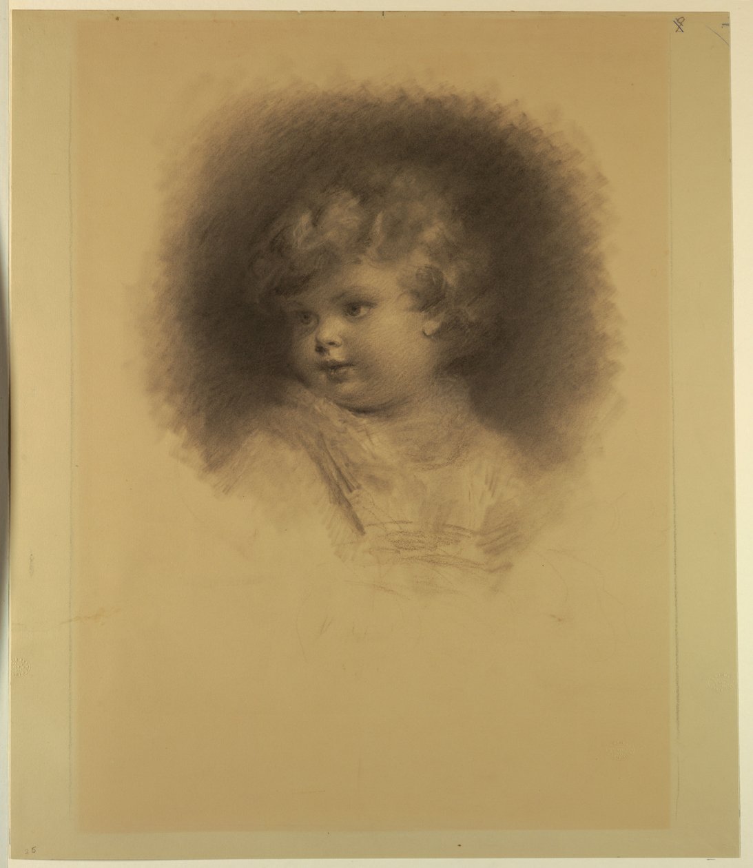 Egy gyermek portréja alkotó: Samuel Worcester Rowse