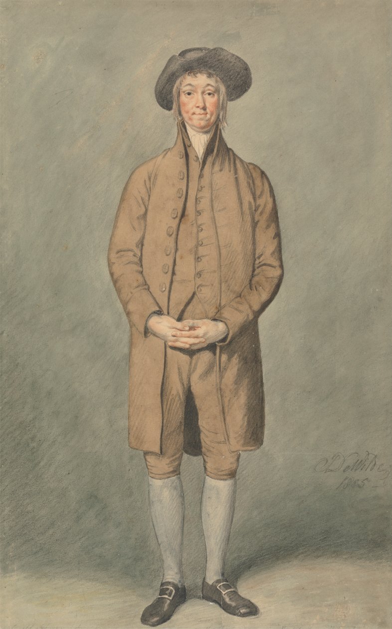 Mr. Mathews mint Matthew Daw a Barátok Iskolában alkotó: Samuel de Wilde