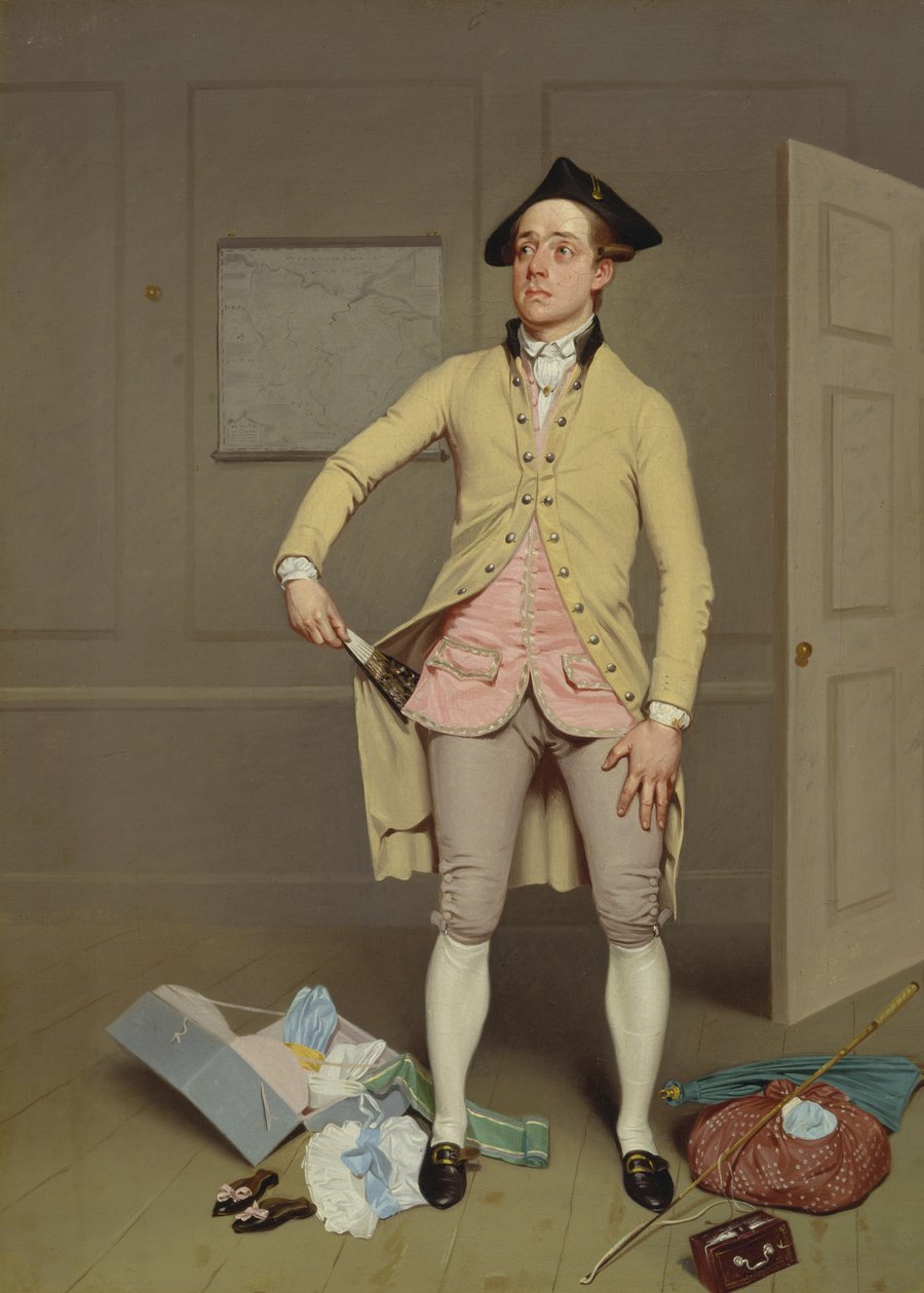 Samuel Thomas Russell Samuel Foote "Garratt polgármestere" című művében, 1810-1111 (olaj, vászon) alkotó: Samuel de Wilde