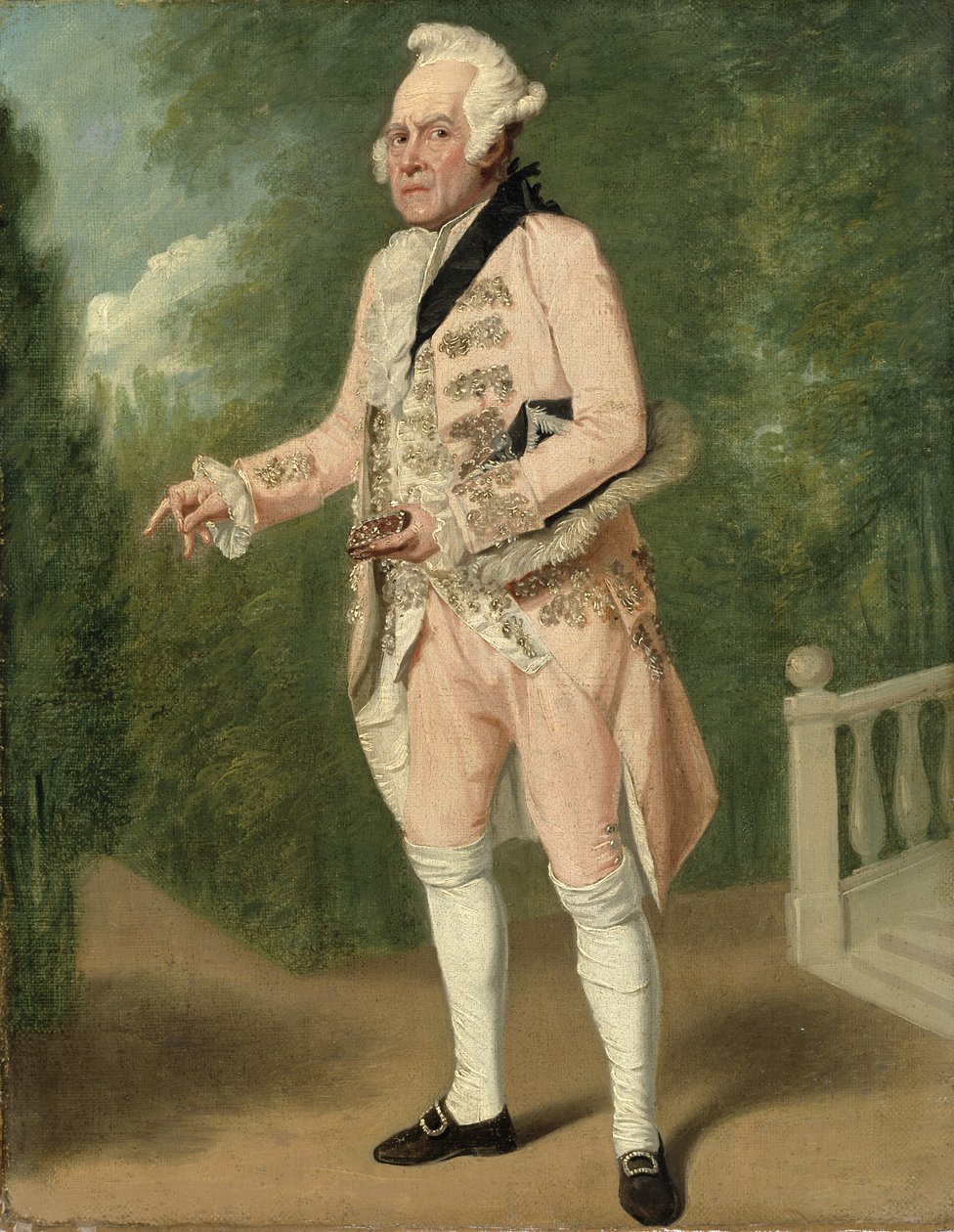 Thomas King, mint Lord Ogleby (olaj, vászon) alkotó: Samuel de Wilde