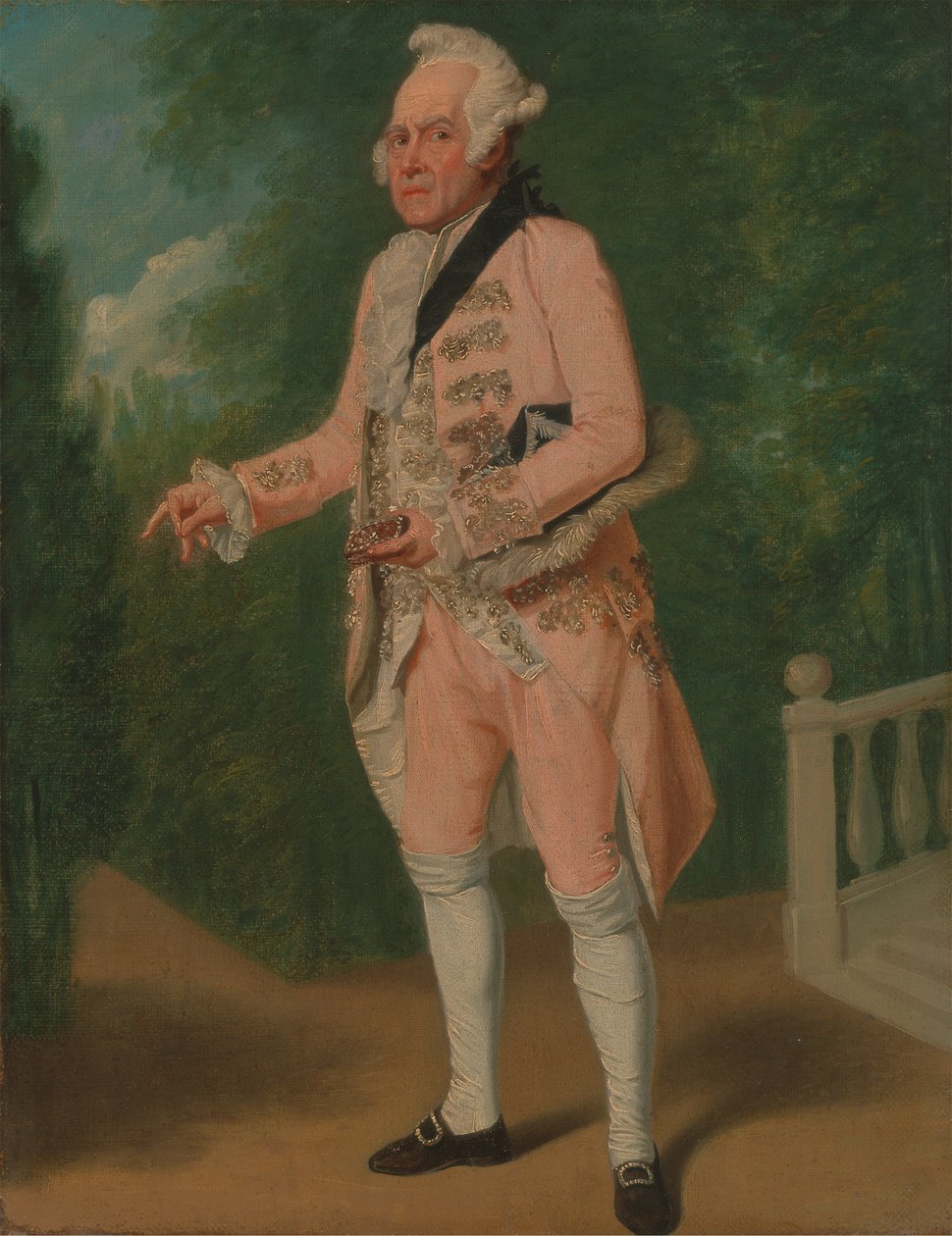 Thomas King George Colman és David Garrick "The Clandestine Marriage" című filmjében alkotó: Samuel de Wilde