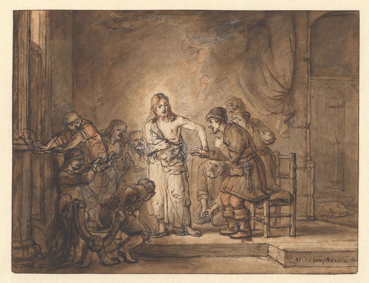 A kétkedő Tamás alkotó: Samuel van Hoogstraten