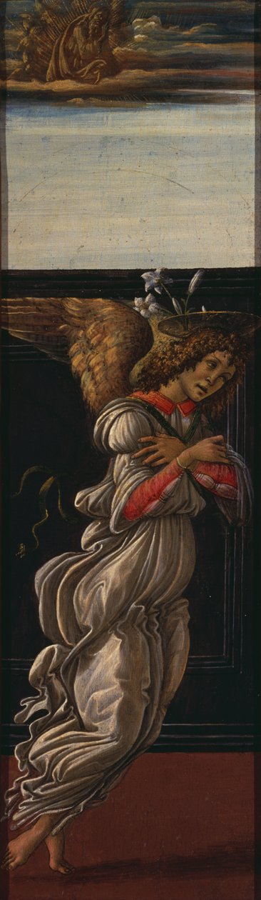 Gábriel arkangyal alkotó: Sandro Botticelli