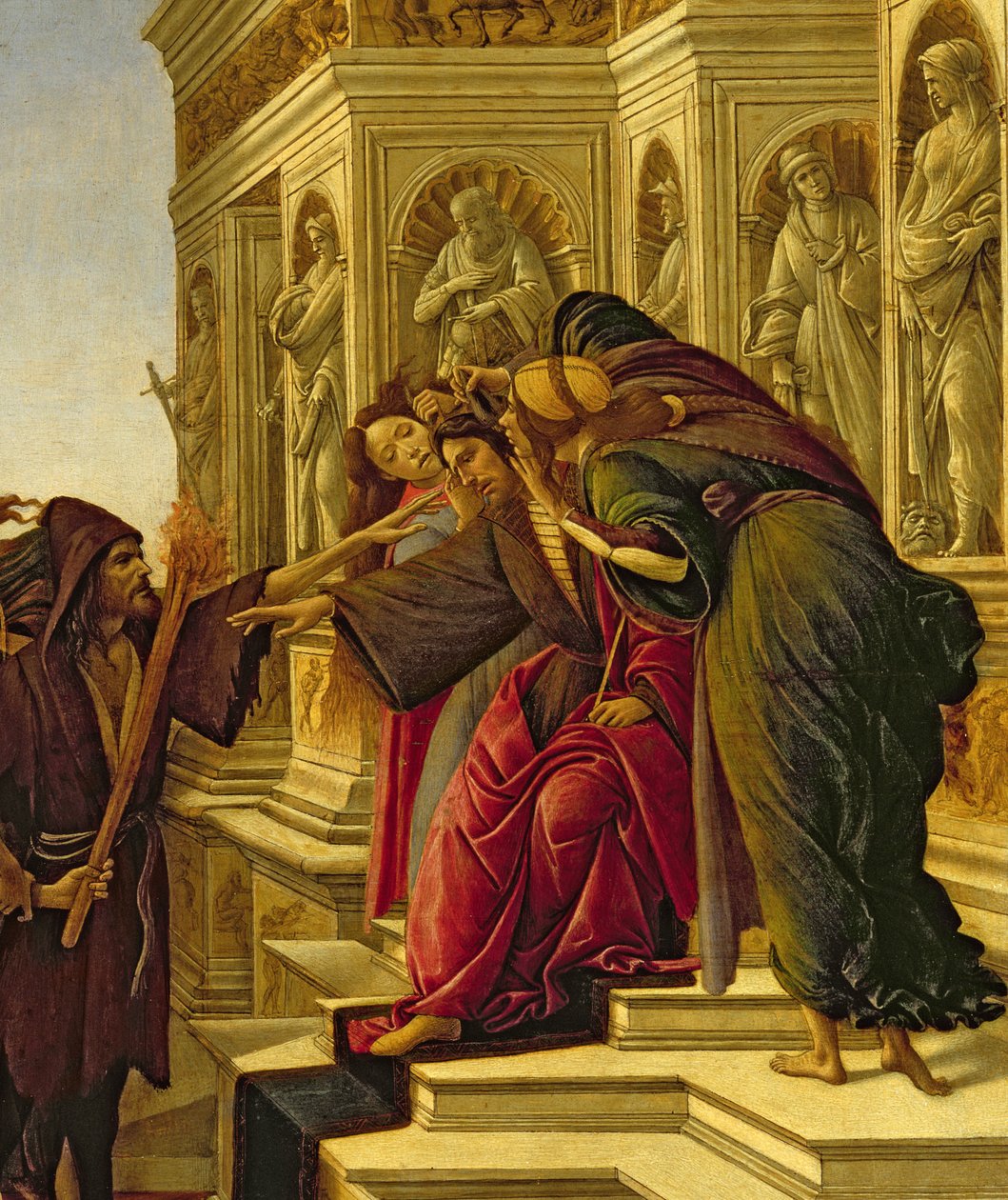 Calumny of Apelles, 1497-98 (209275 részlet) alkotó: Sandro Botticelli