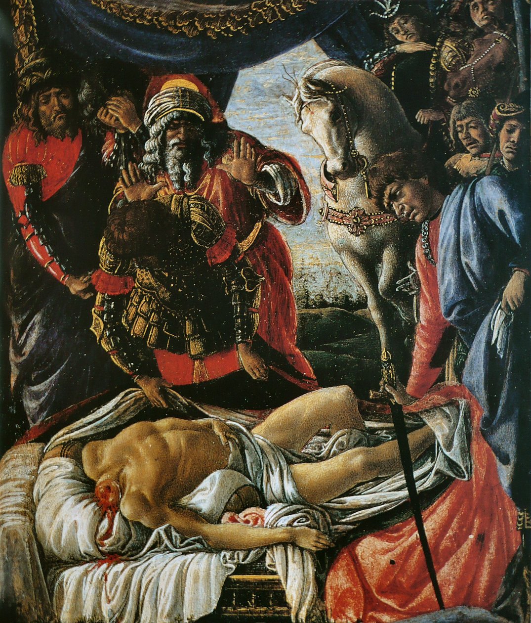 Holofernes holttestének felfedezése alkotó: Sandro Botticelli