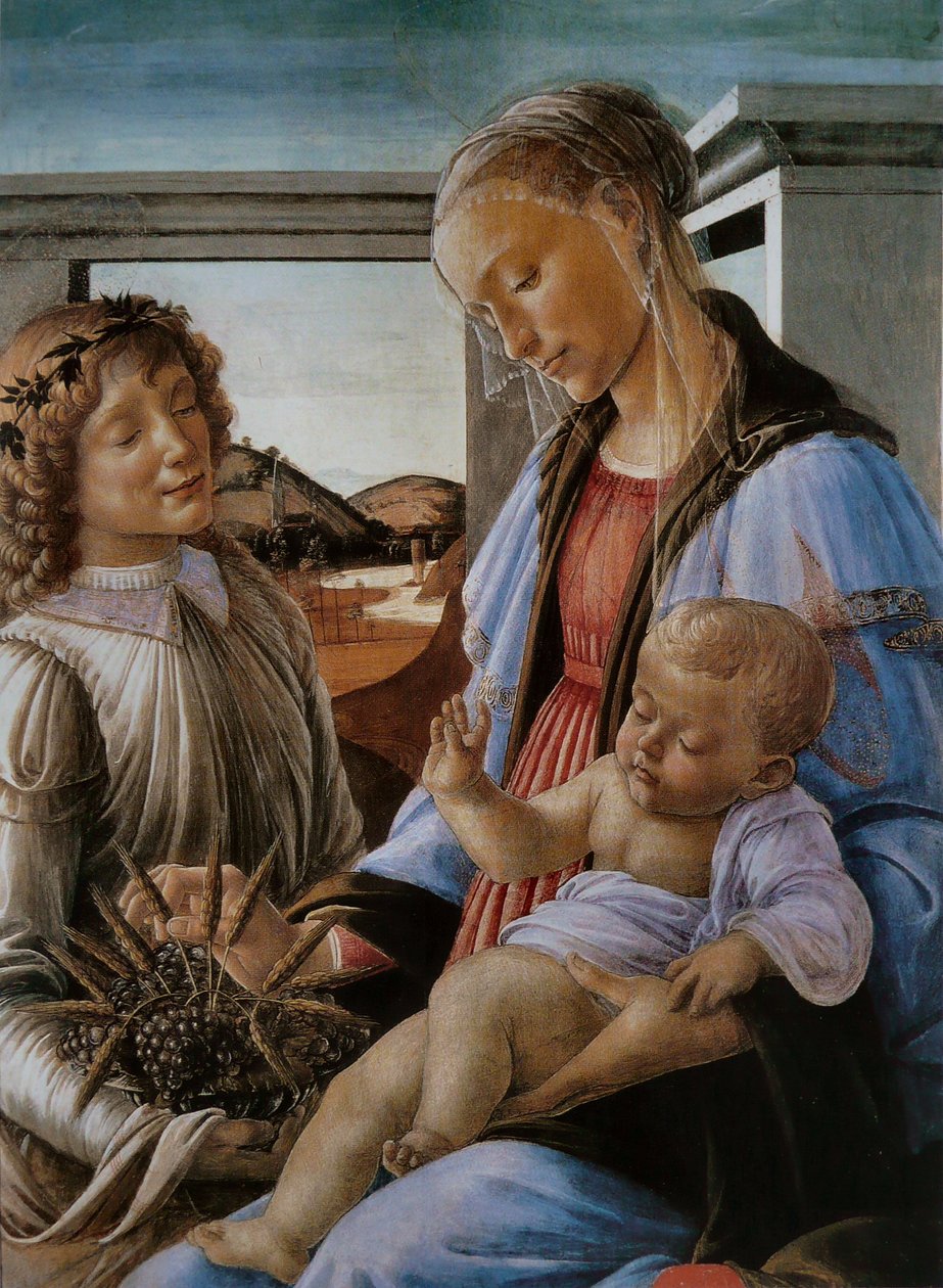 Madone by lEucharistie alkotó: Sandro Botticelli