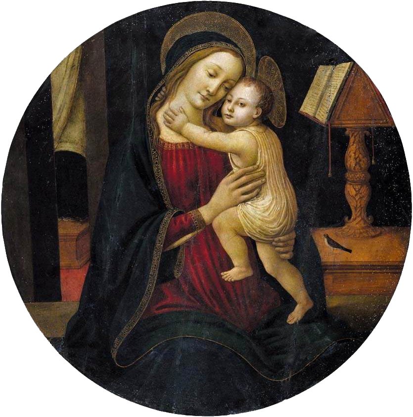Madonna és gyermeke alkotó: Sandro Botticelli