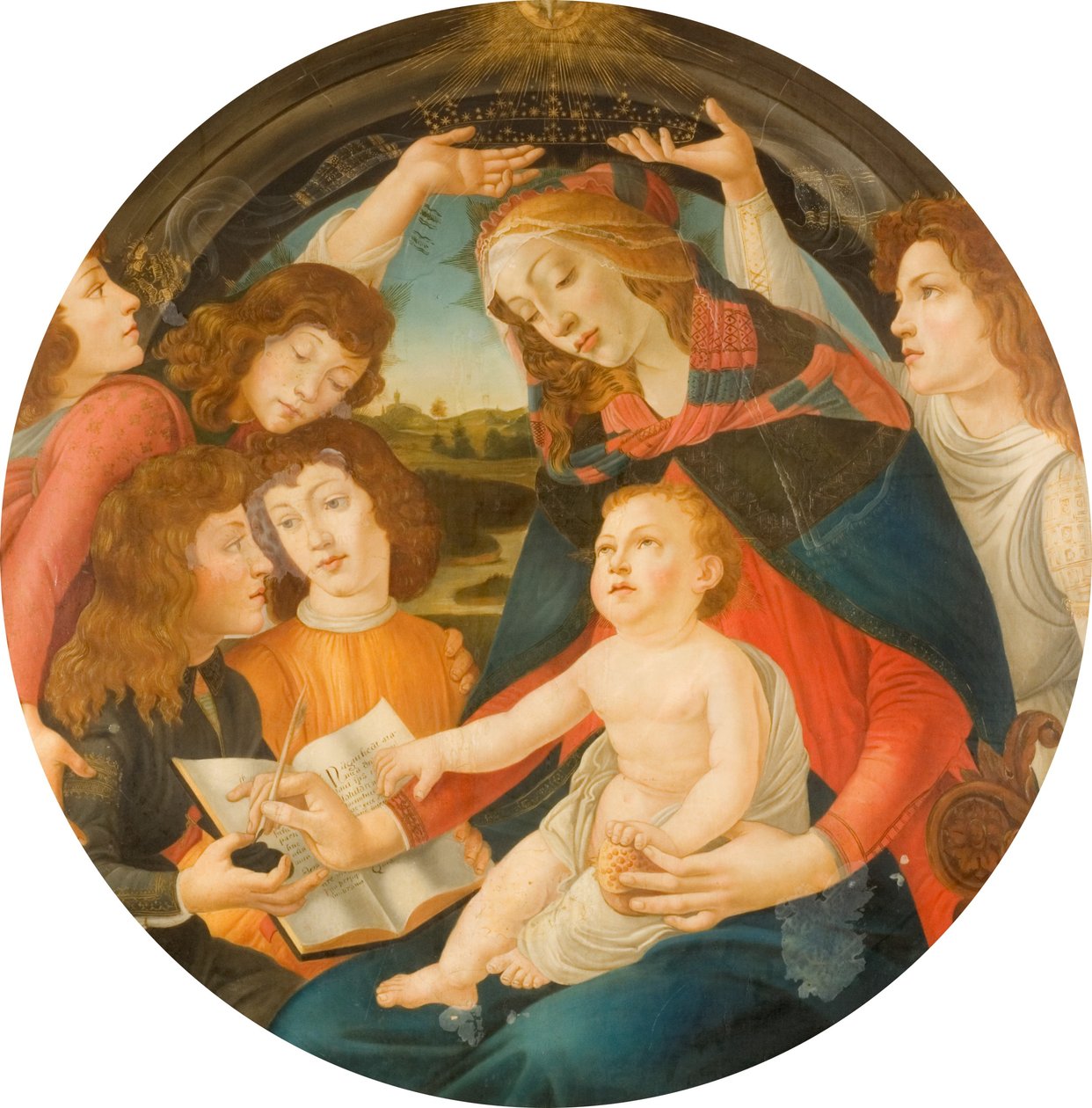 A Magnificat Madonnája alkotó: Sandro Botticelli