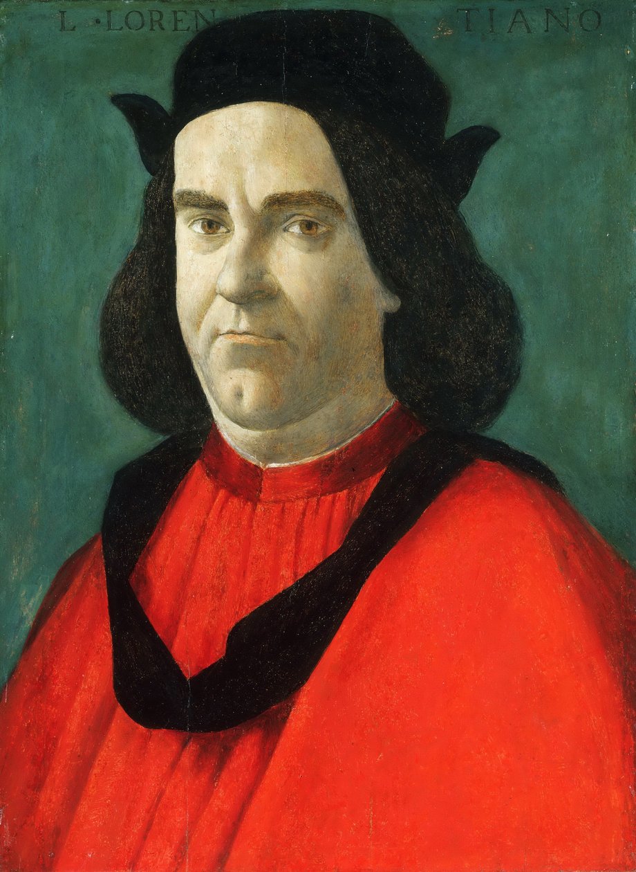 Ser Piero Lorenzi Lorenzo arcképe alkotó: Sandro Botticelli