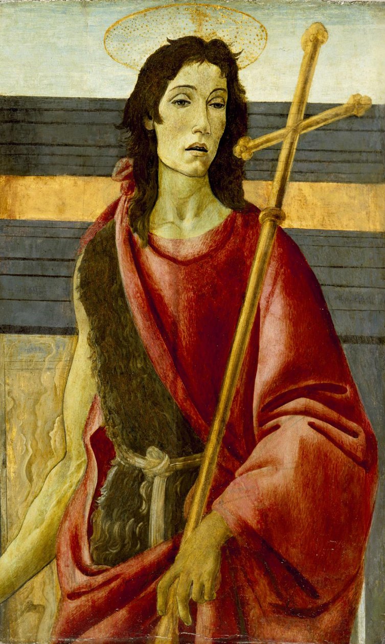 Keresztelő Szent János, 1485 körül alkotó: Sandro Botticelli