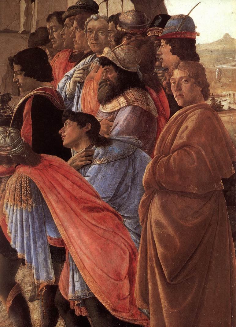 A mágusok imádása alkotó: Sandro Botticelli