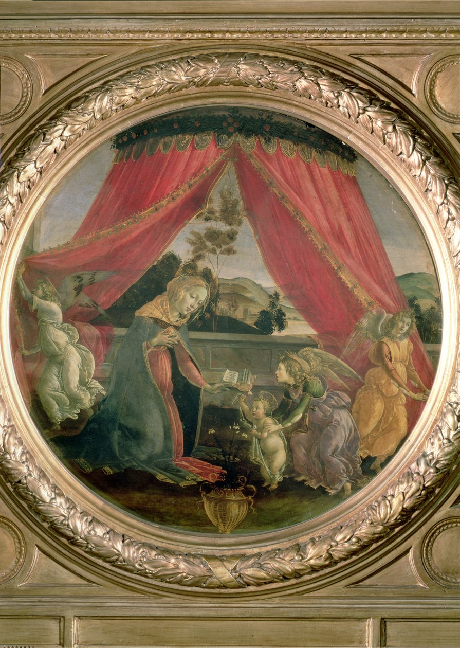 A pavilon Madonnája alkotó: Sandro Botticelli