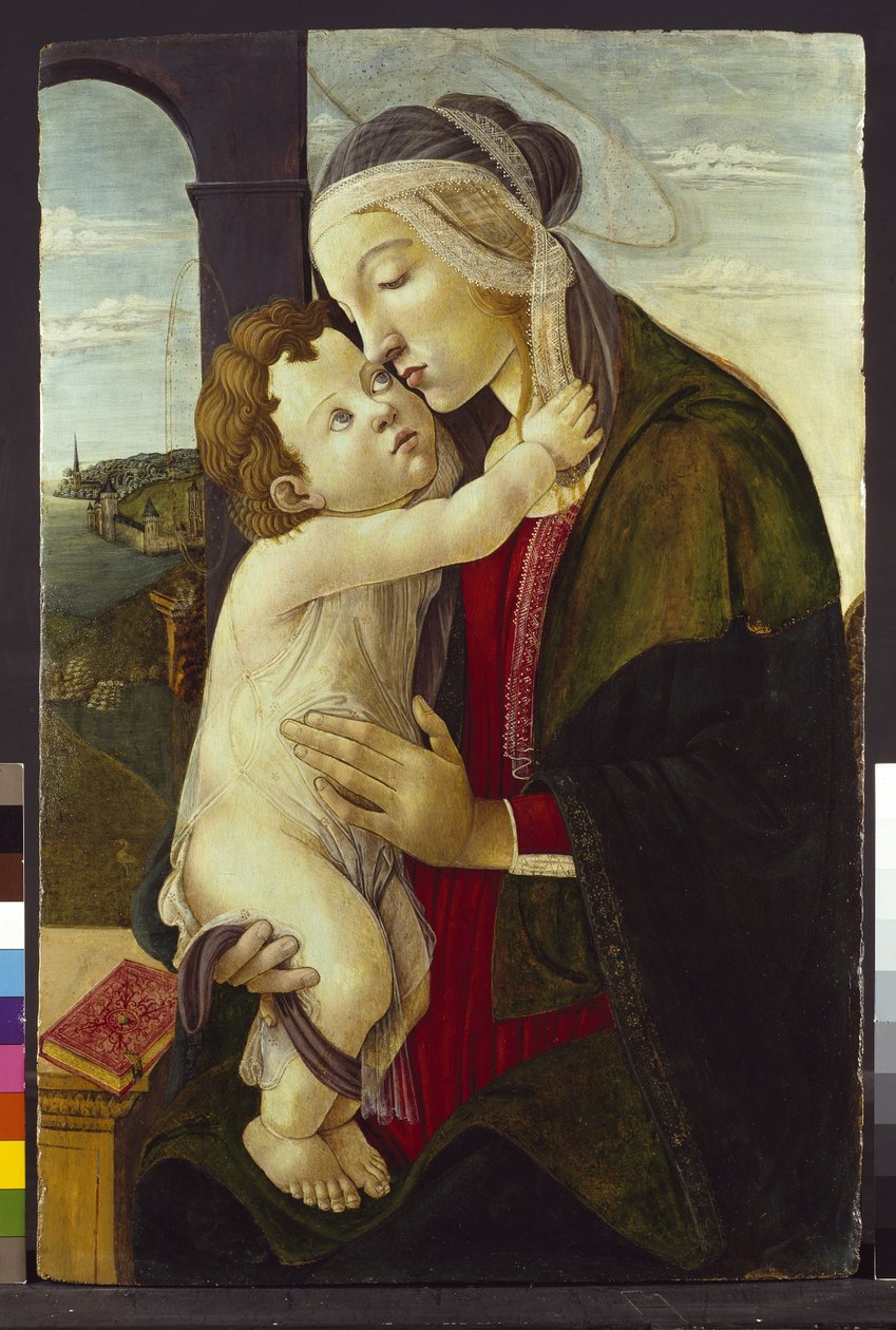 A Szűzanya és gyermeke, 15. század alkotó: Sandro Botticelli