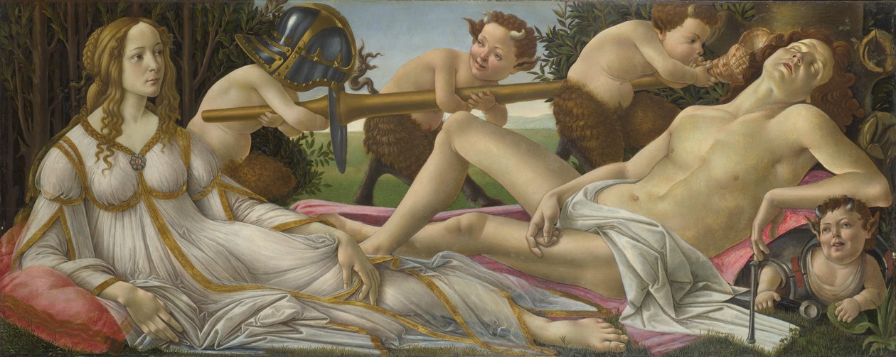 Vénusz és Mars alkotó: Sandro Botticelli