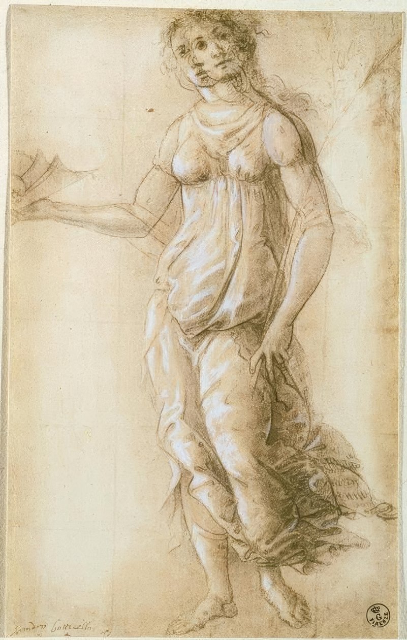 Női allegorikus alak alkotó: Sandro Botticelli