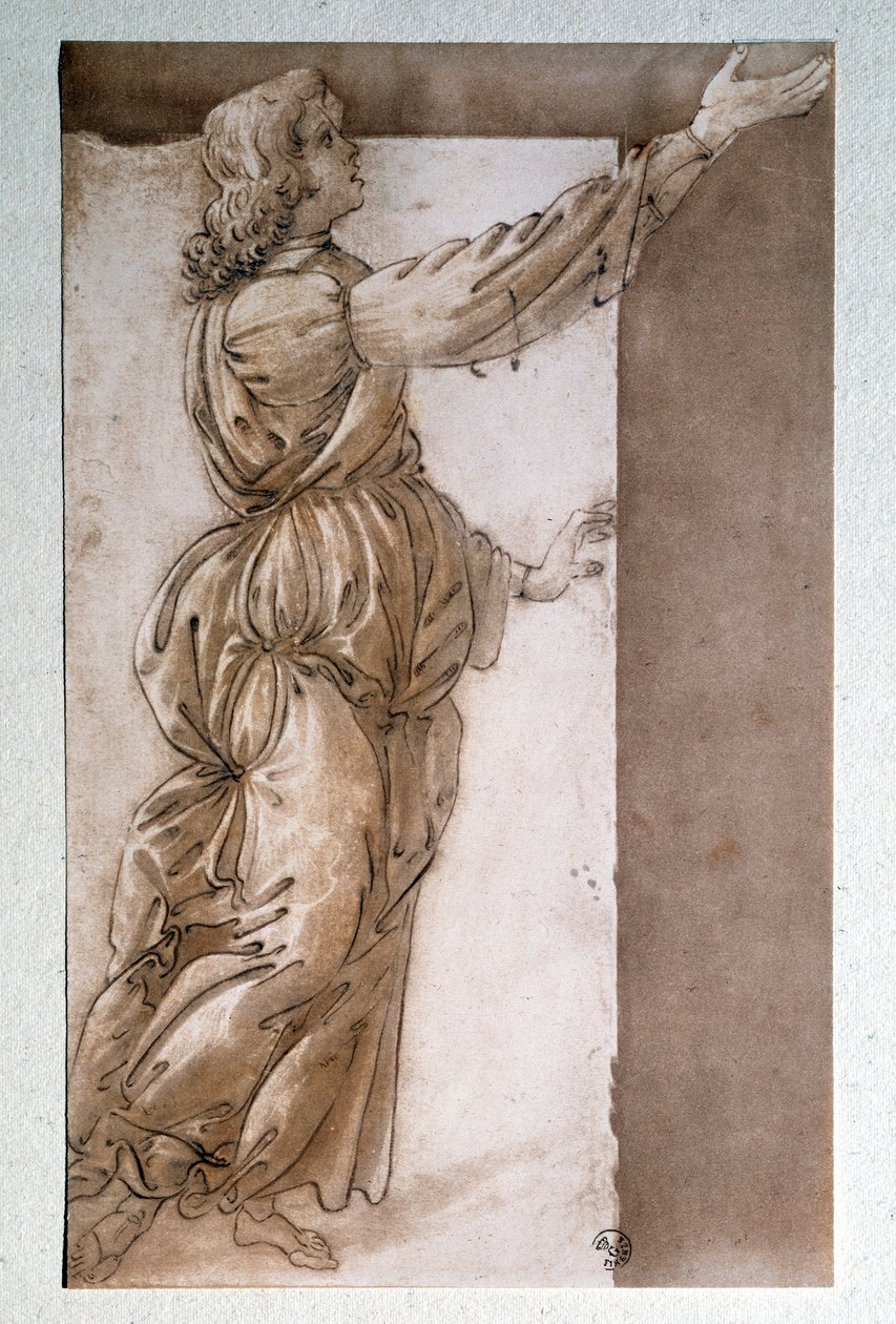 Angyal (rajz alkotó: Sandro Botticelli