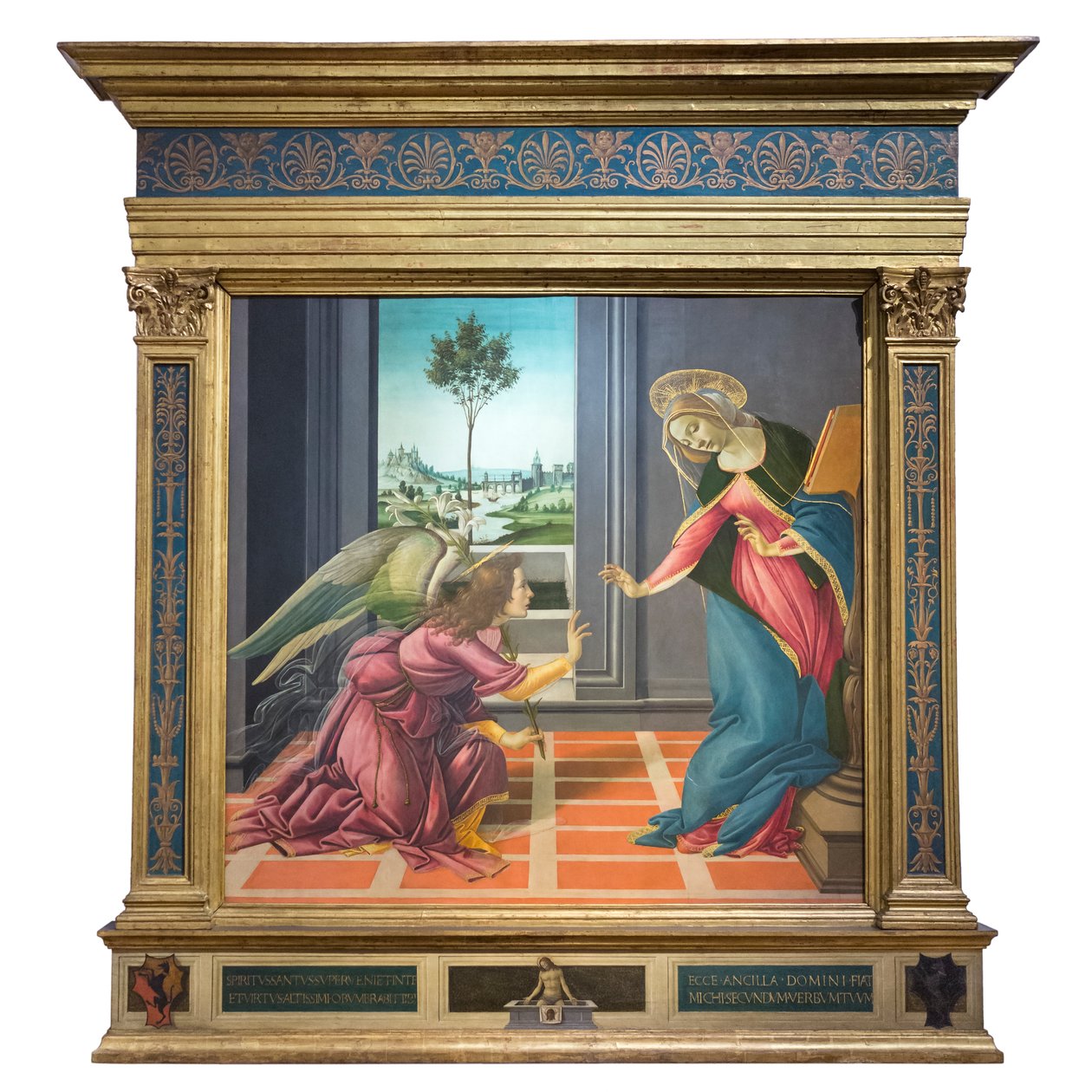 Angyali Üdvözlet alkotó: Sandro Botticelli