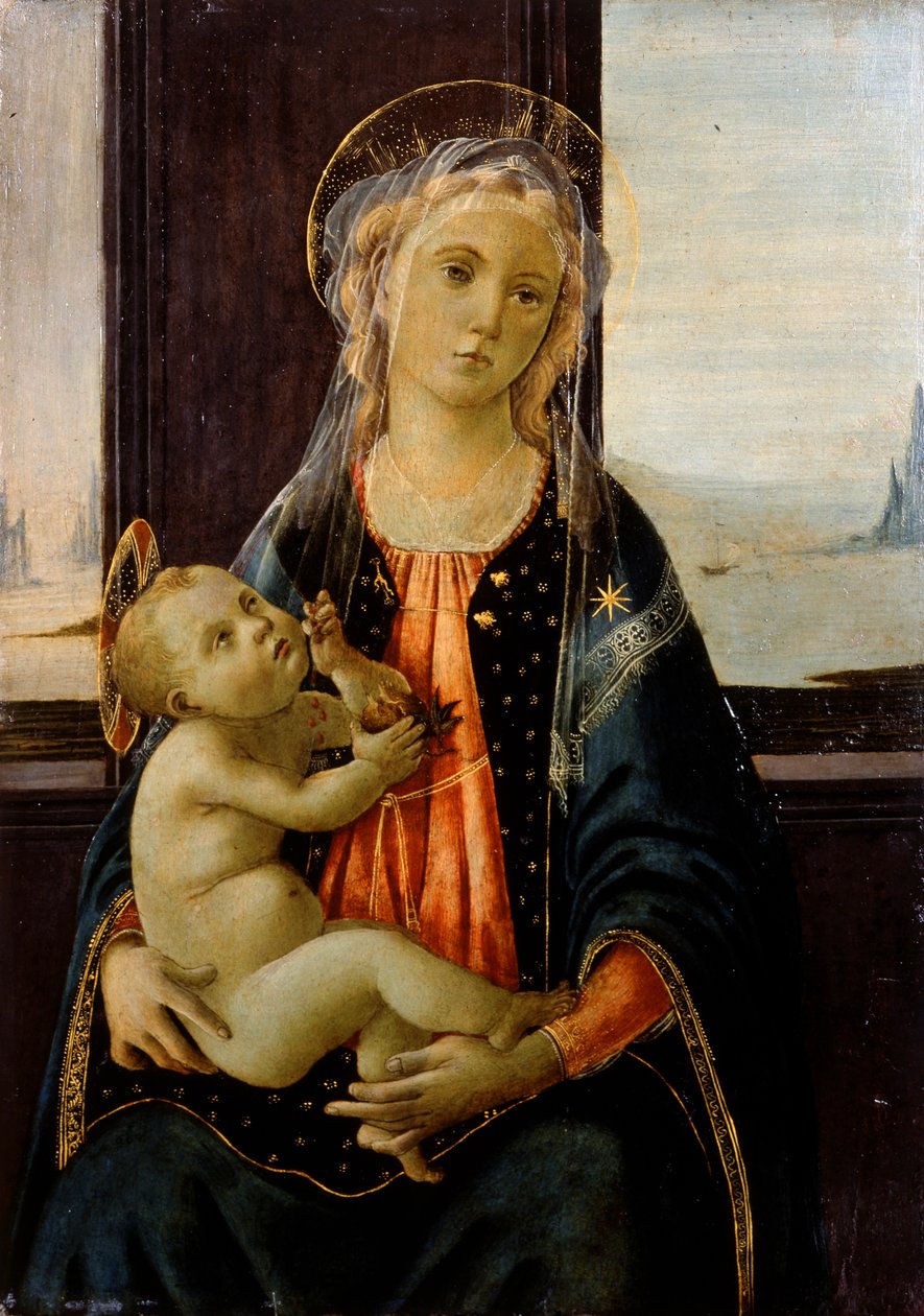 Tengeri Madonna 1476 (festmény) alkotó: Sandro Botticelli