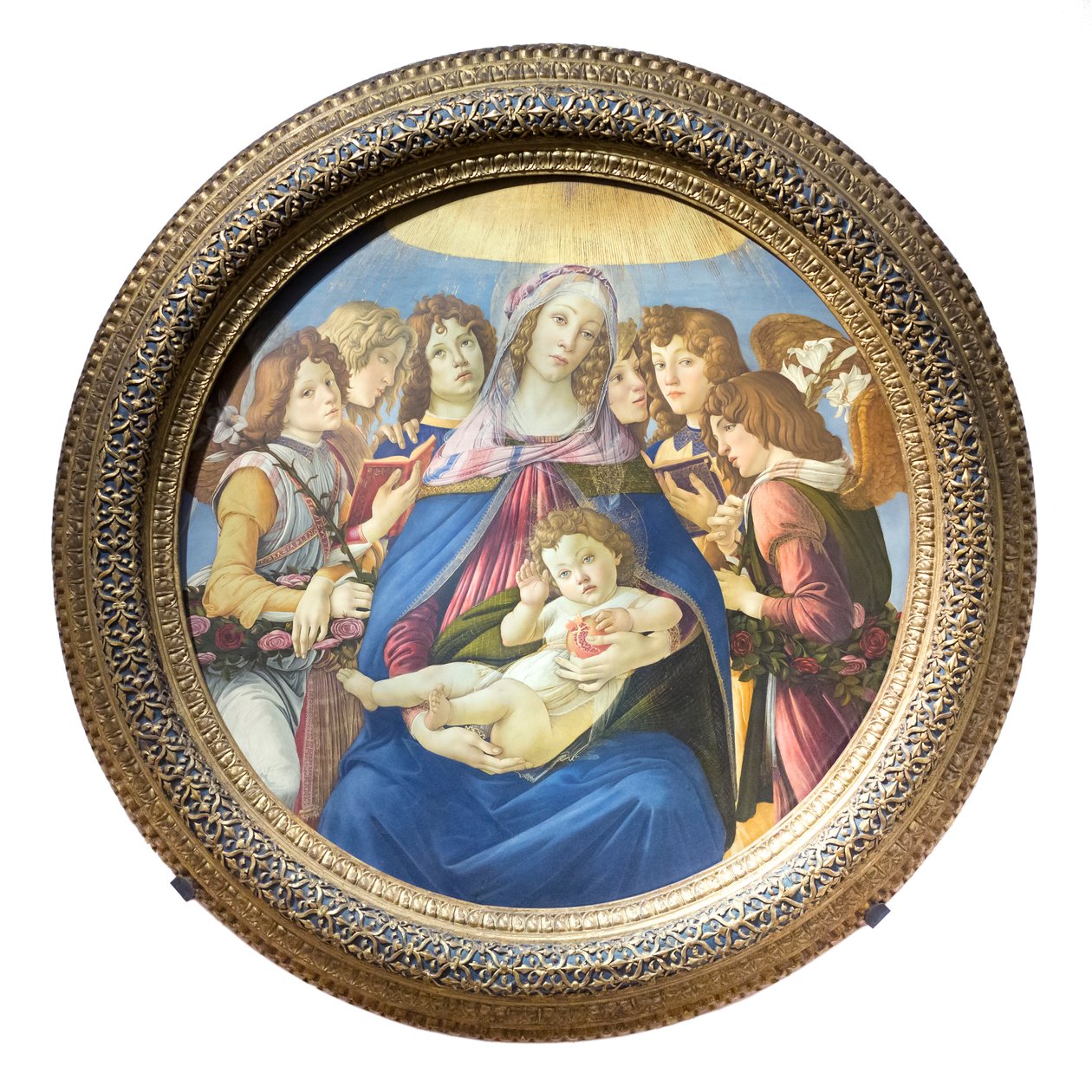 A gránátalma Madonna alkotó: Sandro Botticelli