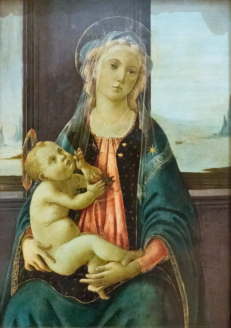 A tenger Szűzanya alkotó: Sandro (attr. to) Botticelli