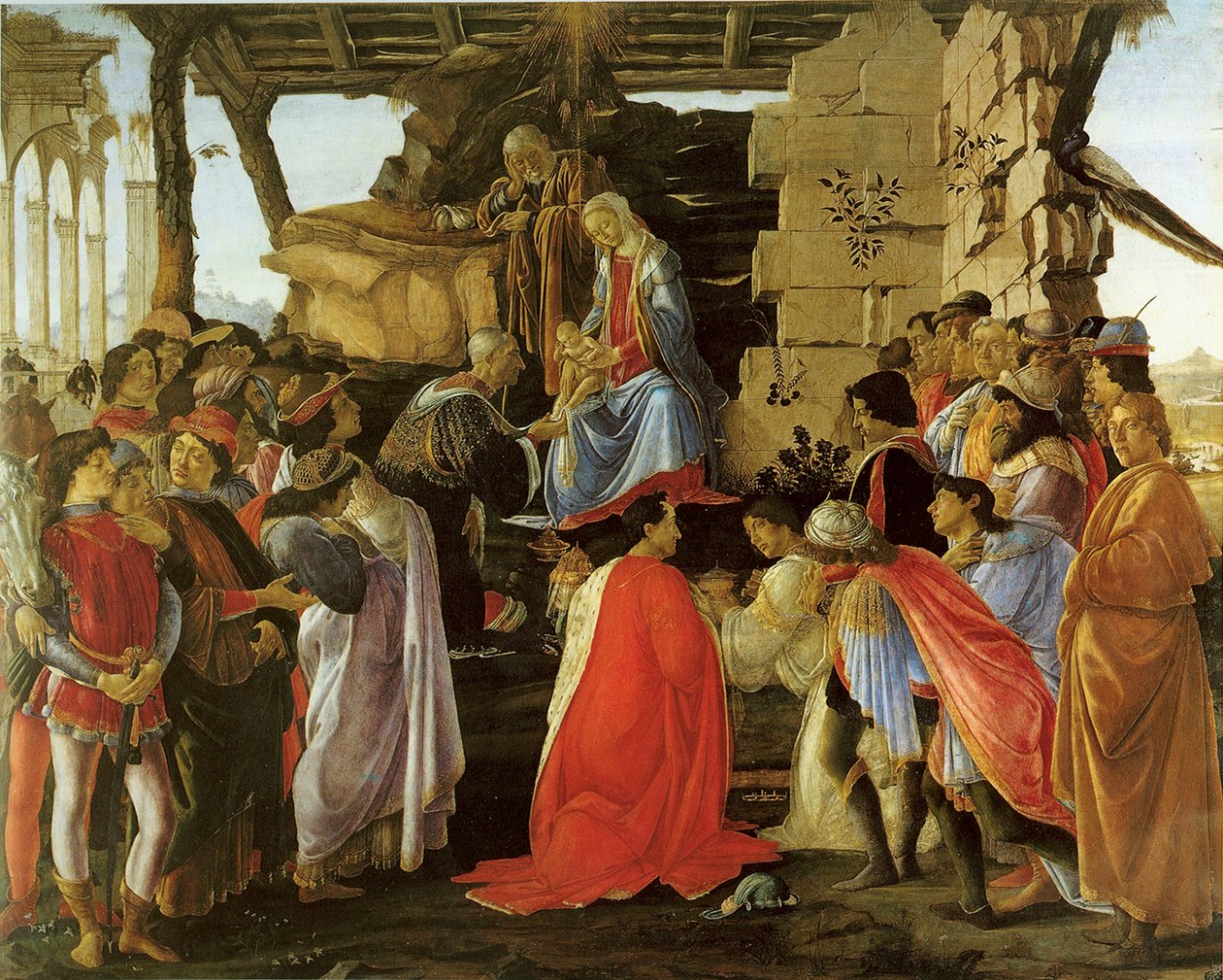 A bölcsek imádása Alternatív cím(ek): de alkotó: Sandro Botticelli