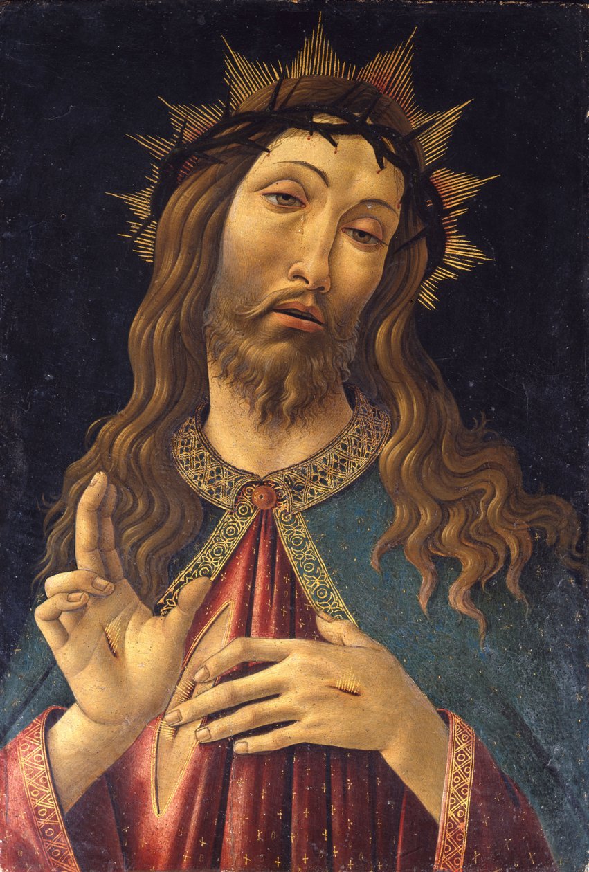 A tövisekkel megkoronázott Krisztus c. 1500 alkotó: Sandro Botticelli