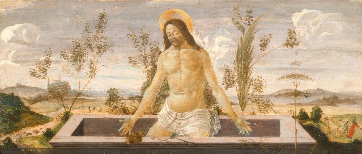 Krisztus a sírban alkotó: Sandro Botticelli