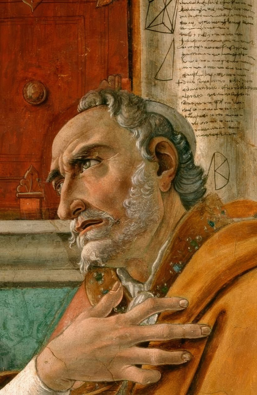 Szent Ágoston alkotó: Sandro Botticelli