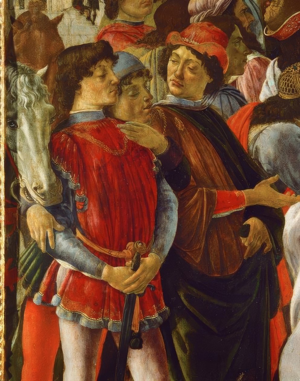 A mágusok imádása alkotó: Sandro Botticelli