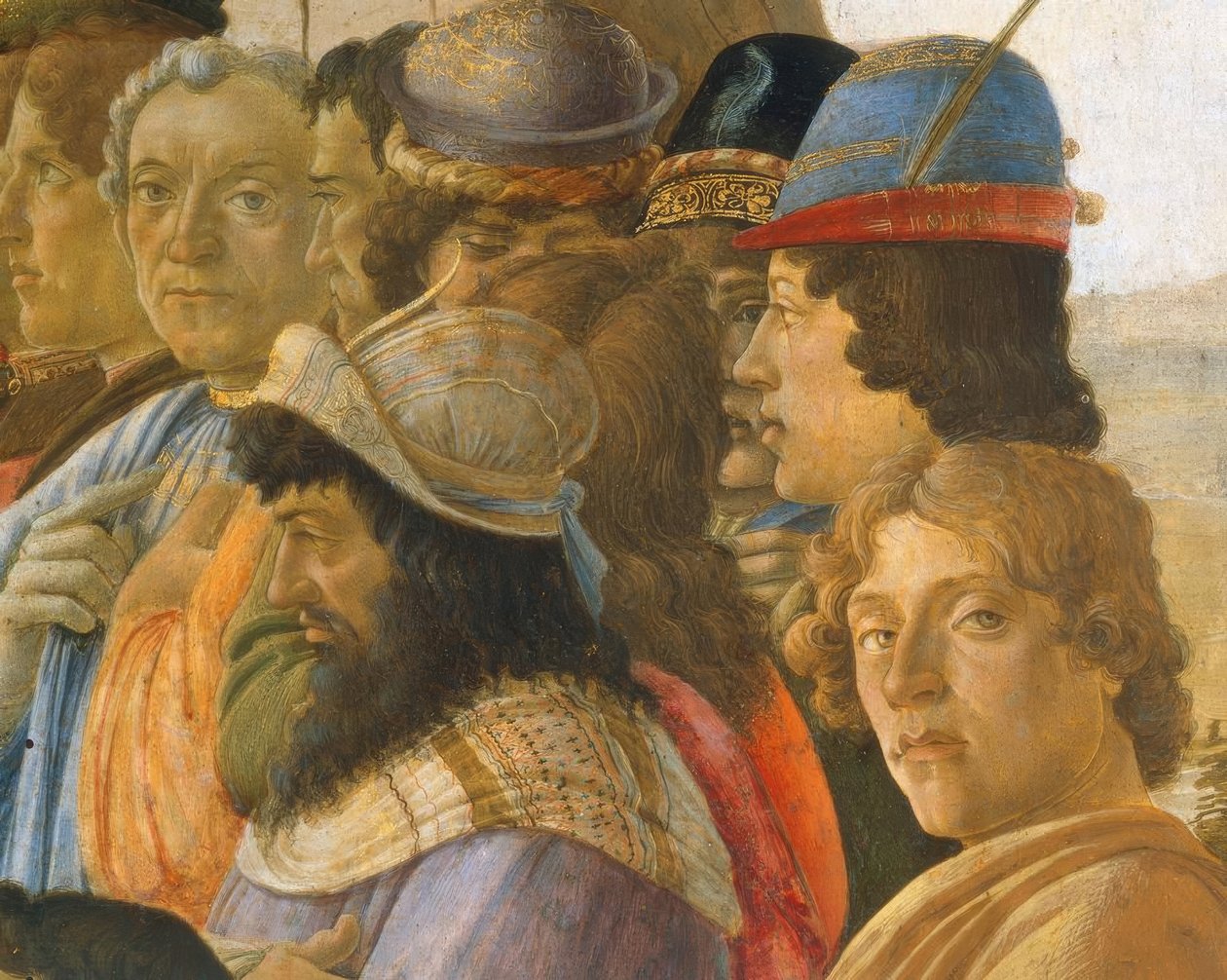 A mágusok imádása alkotó: Sandro Botticelli