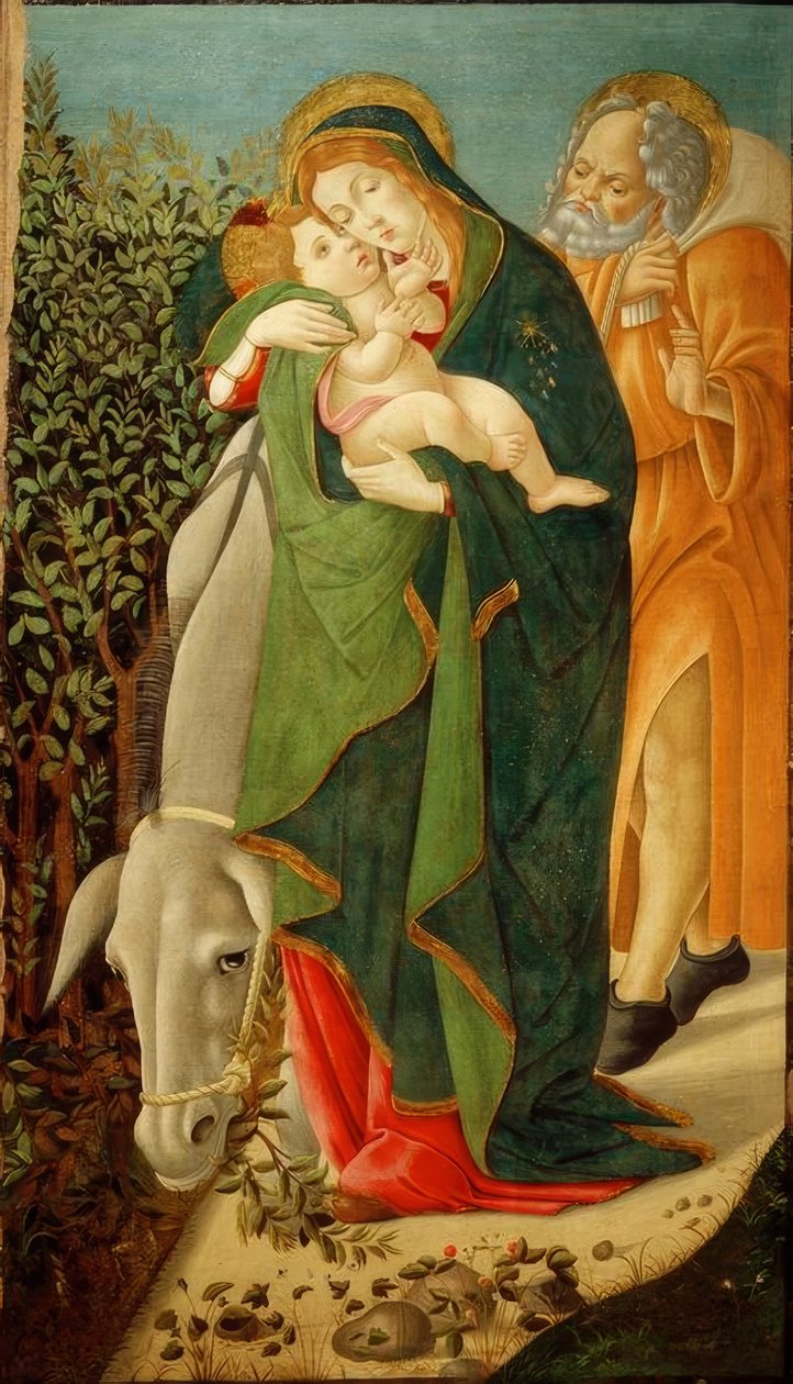 Menekülés Egyiptomba alkotó: Sandro Botticelli