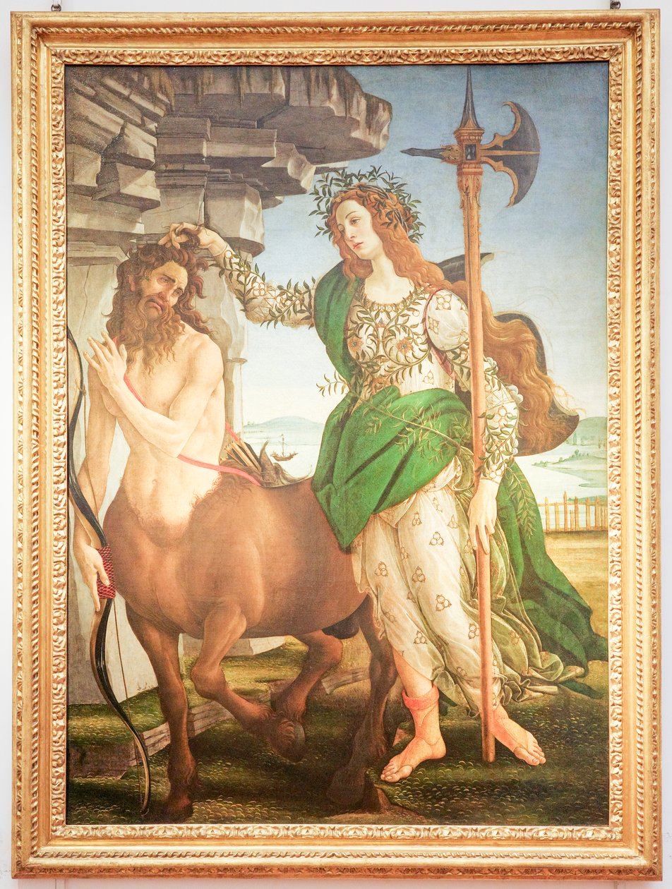 Olasz: Pallas és a kentaur Pallas és a kentaur alkotó: Sandro Botticelli